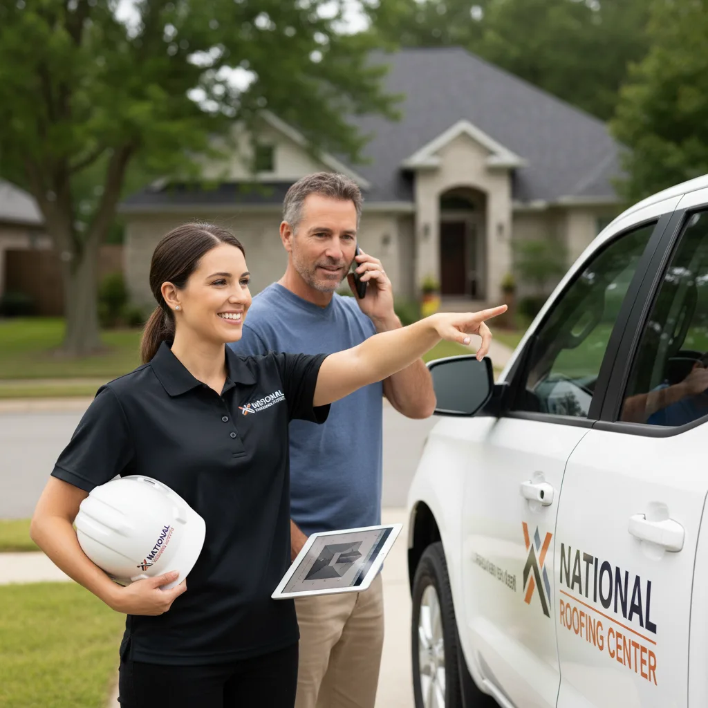 National Roofing Center customer support in Franklin Town
